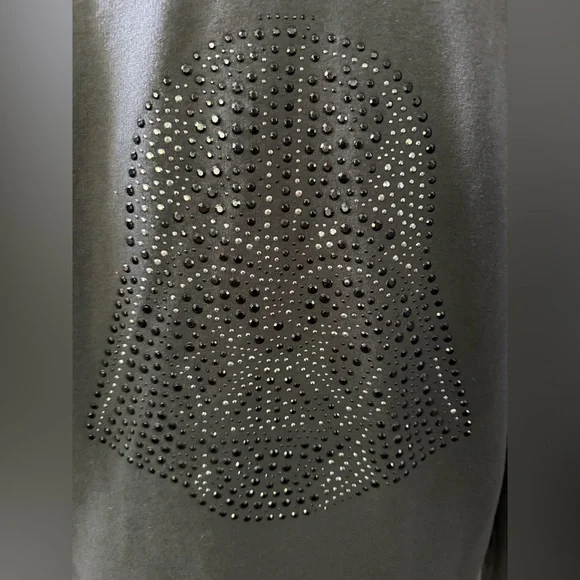 Rock & Republic Charcoal STAR WARS zip front hoodie - Picture 5 of 6